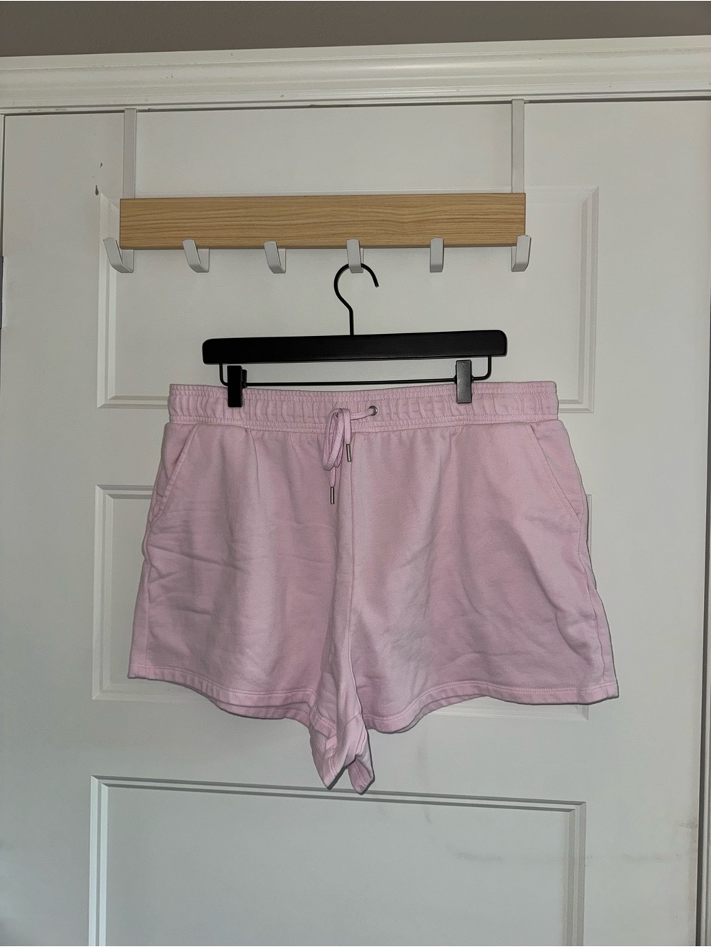 Auden Light Pink Drawstring Athletic Shorts